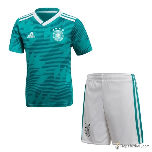 Camiseta Alemania Replica Segunda Conjunto De Niños 2018 Verde